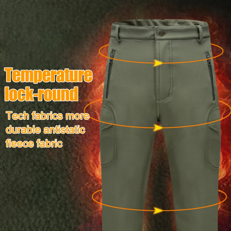 FREE SOLDIER ветровочные штаны с мягкой шерстью из акульей кожи на осень и зиму для