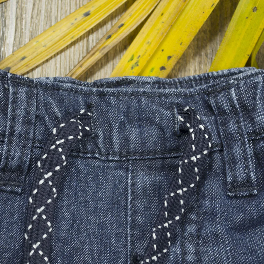 2017 весенние джинсовые штаны для маленьких мальчиков и девочек Мягкие с