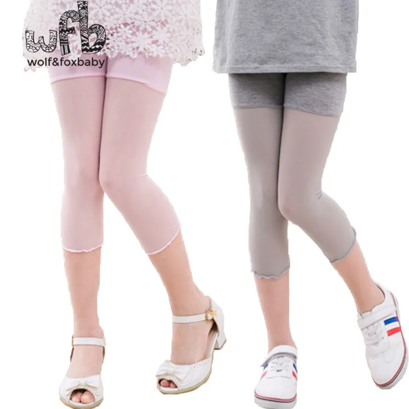 Розничная продажа детские летние леггинсы из тонкой сетчатой пряжи|girls pants leggings|girls pantsgirls leggings |