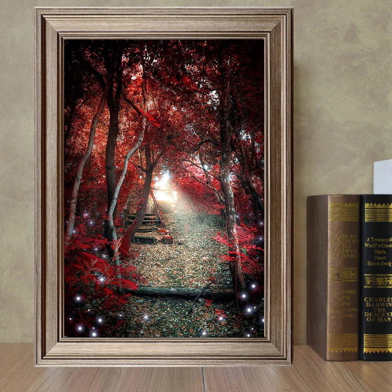 Рукоделие JOY SUNDAY Набор для вышивки крестиком DIY DMC 11CT 14CT наборы нитки Fairyland
