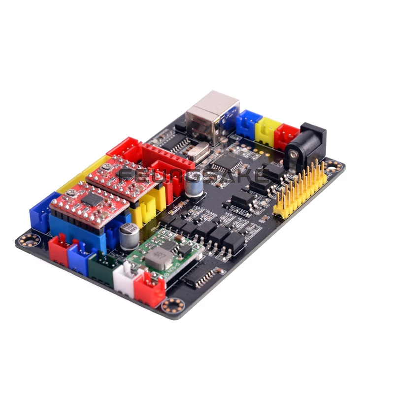 Cnc 3 оси лазерного контроллер 2 шаговый двигатель USB драйвер платы DIY Лазерный