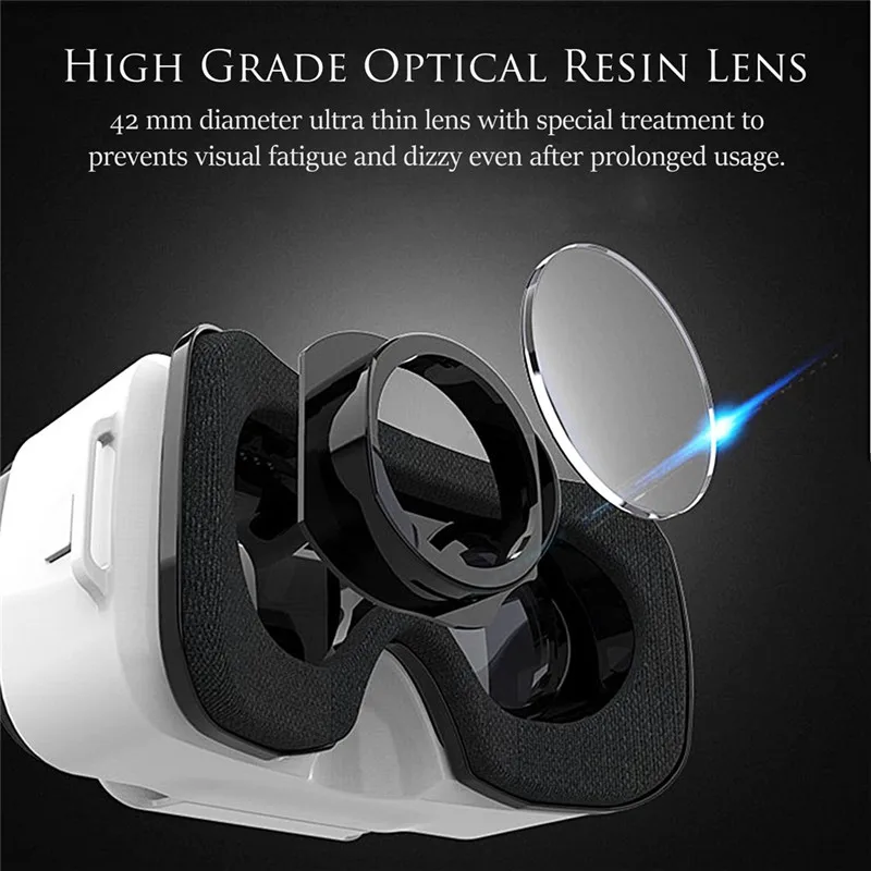 G05 виртуальной реальности VR очки игры кино дышащий теплоотвод VR 3D очки для 4,7-6,0 дюймового смартфона