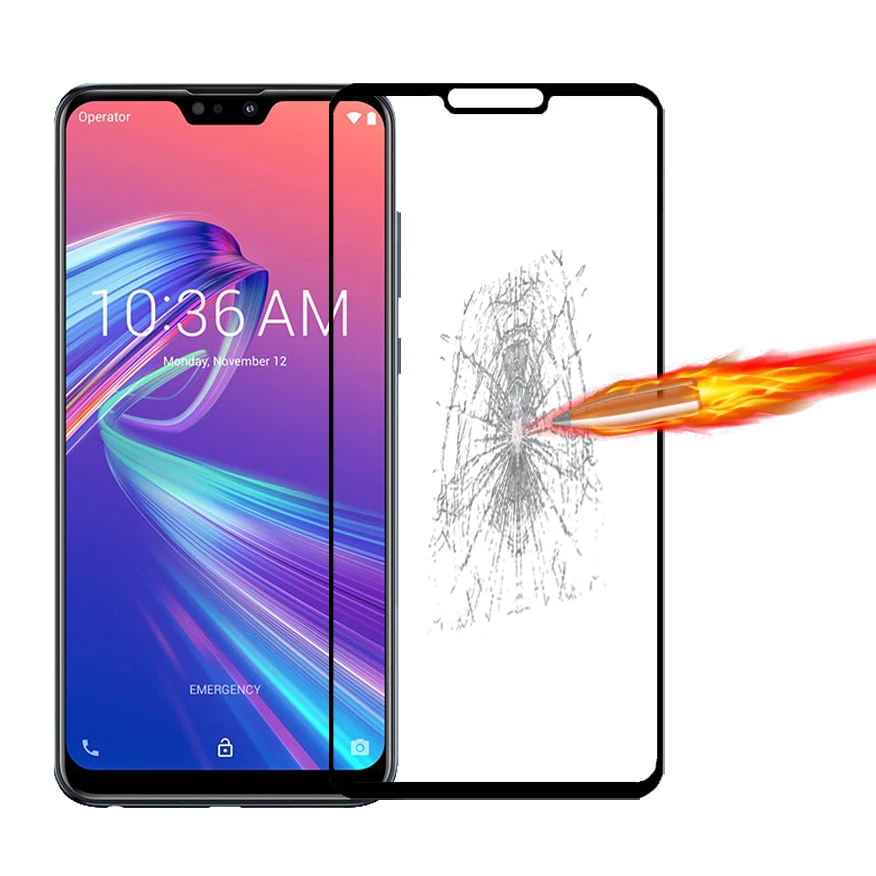 2.5D 9H Премиум Закаленное стекло для Asus Zenfone Max Pro M2 ZB631KL полное покрытие Защитная