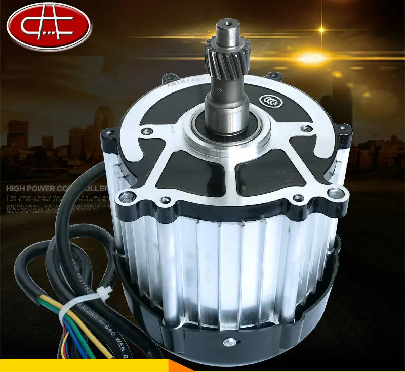DC48V/60 V 550W постоянного магнита бесщеточный мотор/двигатель с дифференциальным