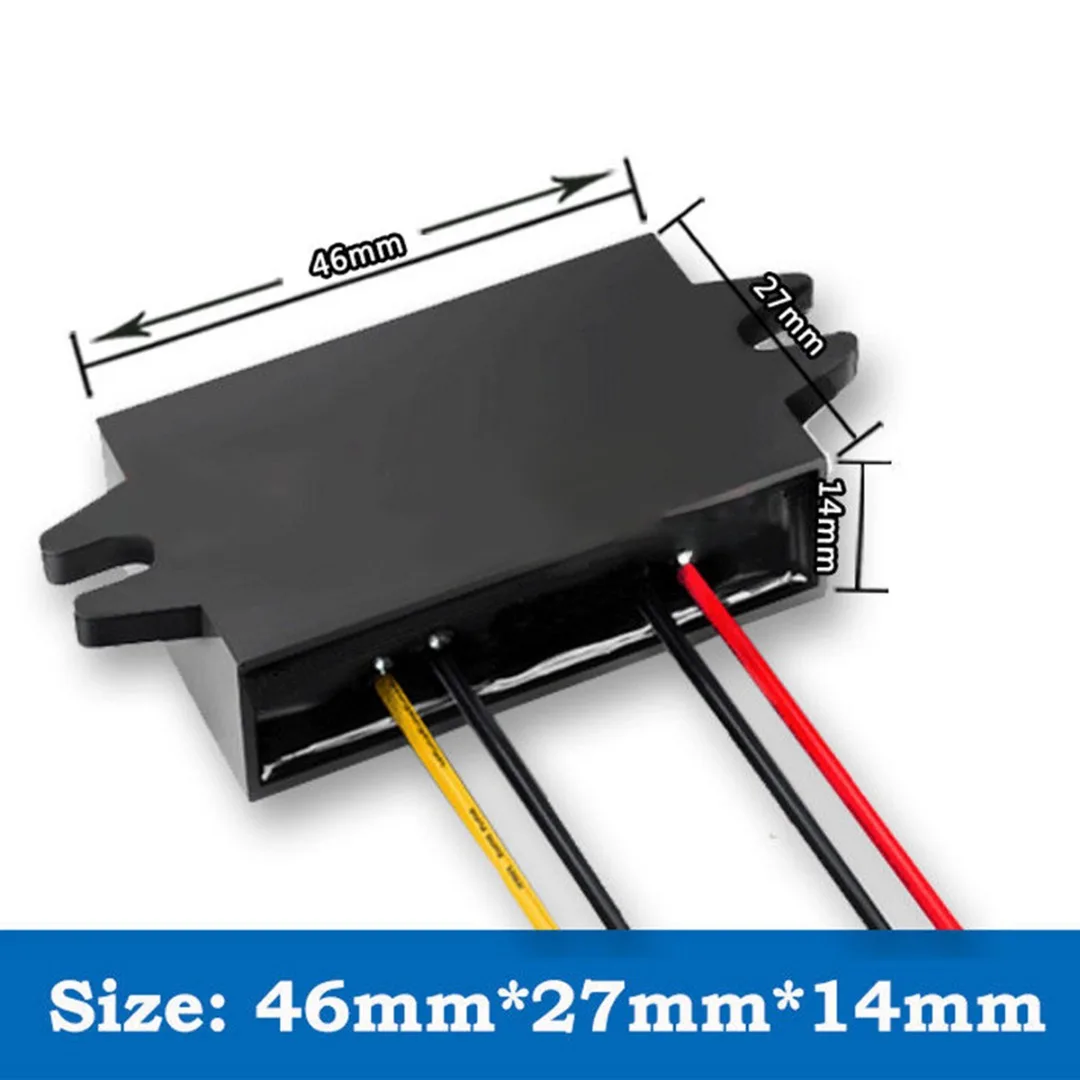 DC-DC автомобиля понижающий преобразователь 20 V-60 V 24V 36V 48 V-12 V 3A Питание конвертер Водонепроницаемый понижающий преобразователь напряжения