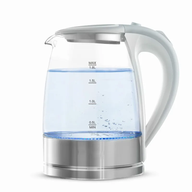 Стеклянный Электрический чайник из нержавеющей стали емкостью 304 для
