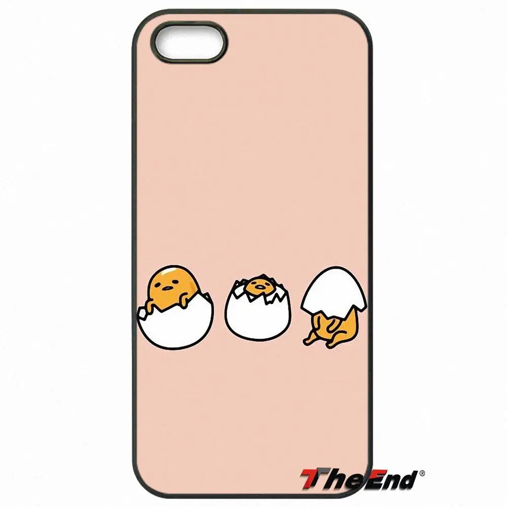 Мода Мультфильм Gudetama ячейки чехол для телефона iPhone X 4 4S 5 5C SE 6 S 7 8 плюс galaxy J5 J3 A5 A3 2016