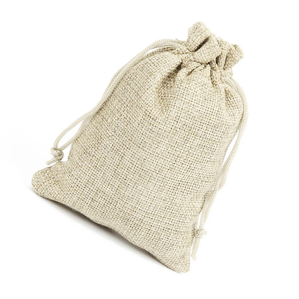 2 шт. льняные мешки для хранения ювелирных изделий|Подарочные сумки и упаковка| |