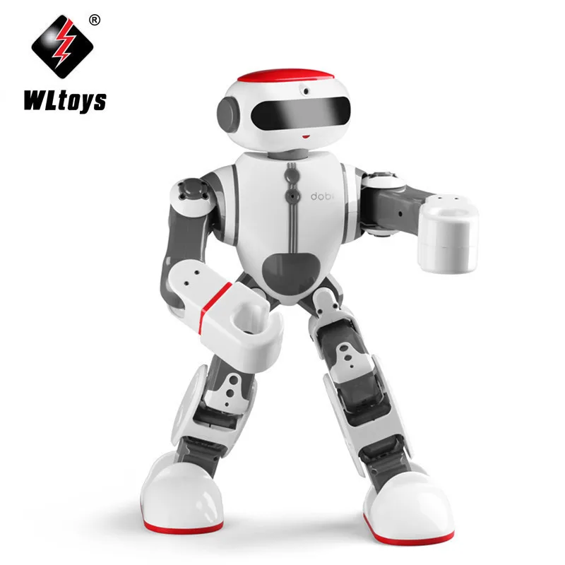 Оригинальные игрушки WLtoys F8 Dobi умный человекоид RC робот Голосовое управление с