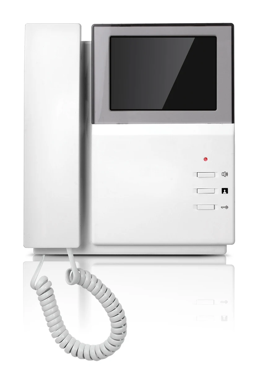 SmartYIBA 4.3" 3 Monitor Color Video Door Phone Camera Digital Viewer Intercom System Night Vision for Apartment | Безопасность и