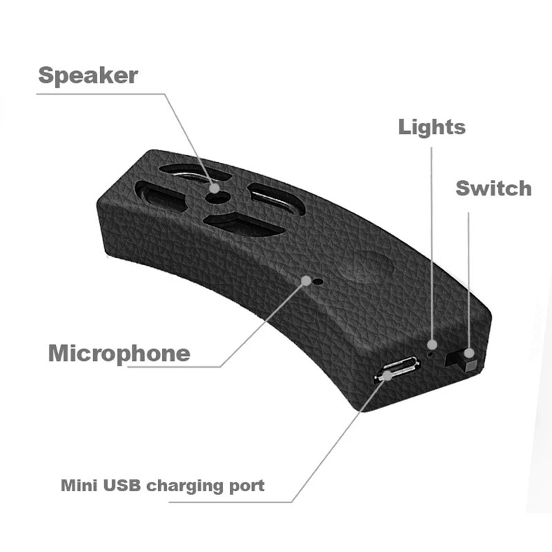 AOVEISE Bluetooth мотоциклетный шлем динамик громкой связи велосипедный динамик для езды спикер s велосипедный звук громкий динамик автоматический