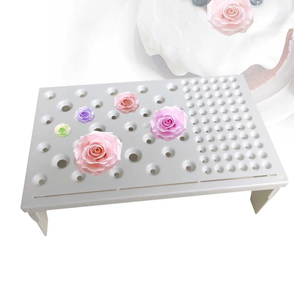 Сахарная сушка DIY Форма для выпечки цветов помадка стойка Sugarcraft полка резинка