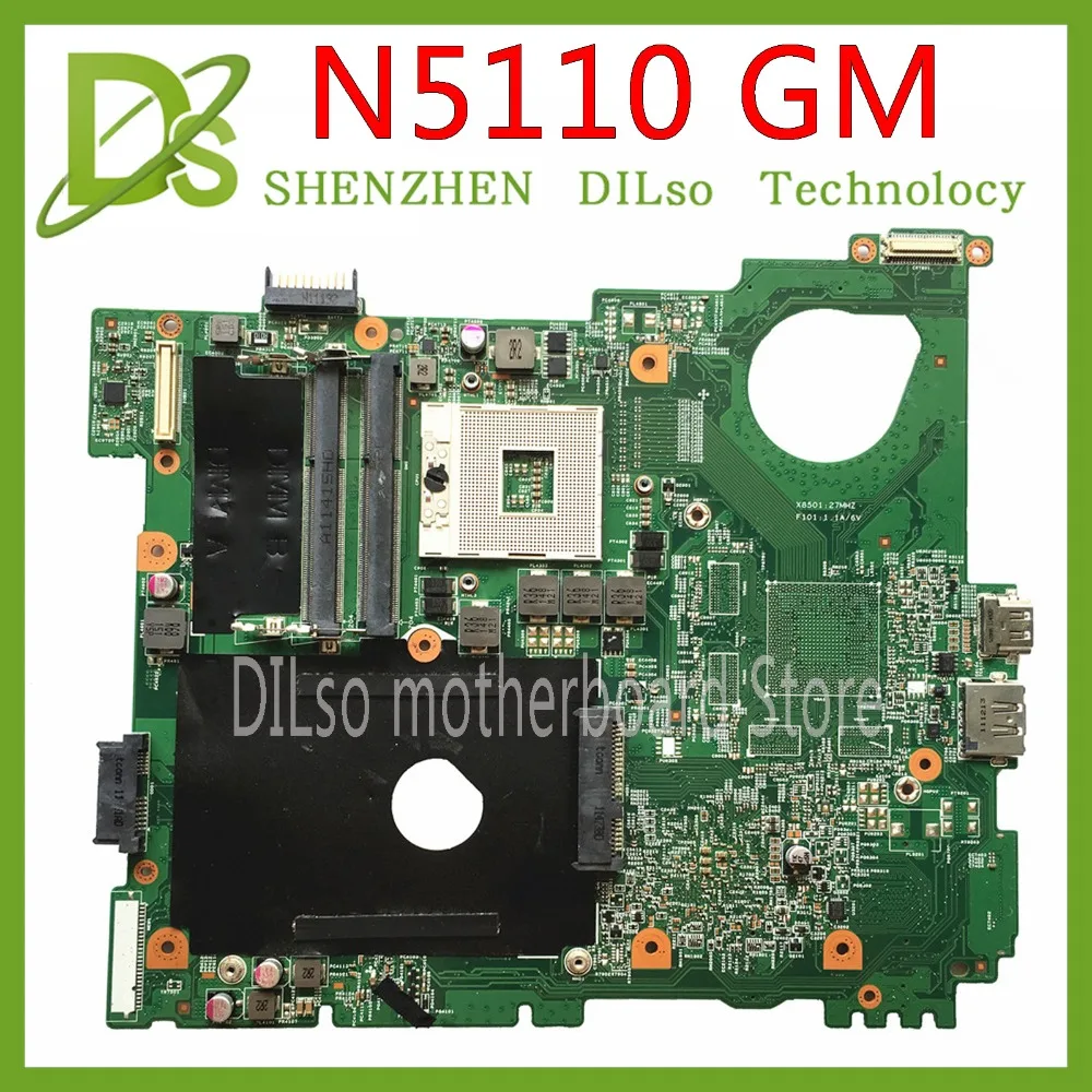 KEFU N5110 материнская плата для DELL inspiron 15R N5510 CN 0G8RW1 G8RW1 HM67 DDR3 оригинальная тестовая