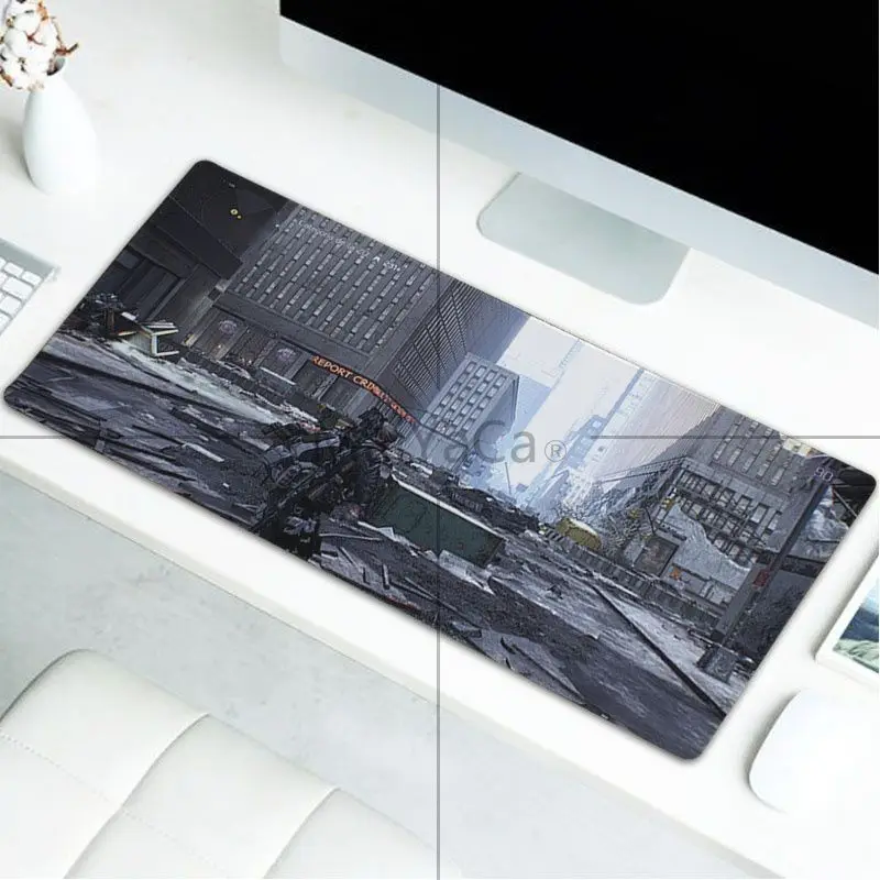 

MaiYaCa High Quality Tom Clancy's the Division Comfort Mouse Mat Gaming Mousepad Large Gaming Lockedge Mouse Mat Keyboard Pad