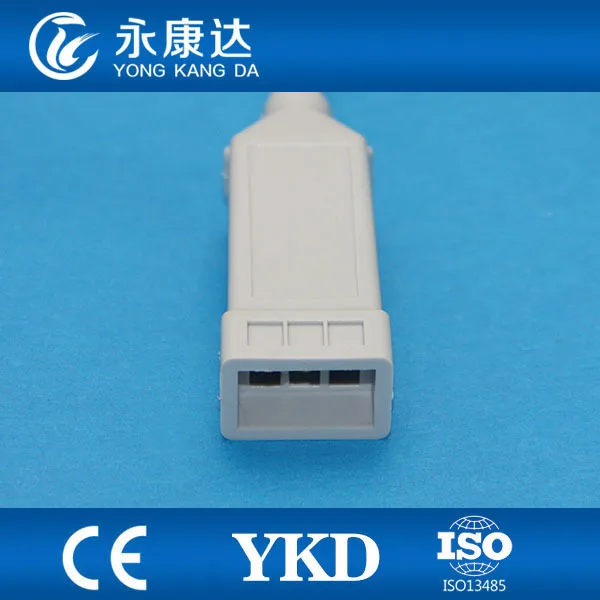 GE медицинский 6pin ЭКГ монитор пациента магистральный кабель для Ана/IEC 3 leadwires с CE &