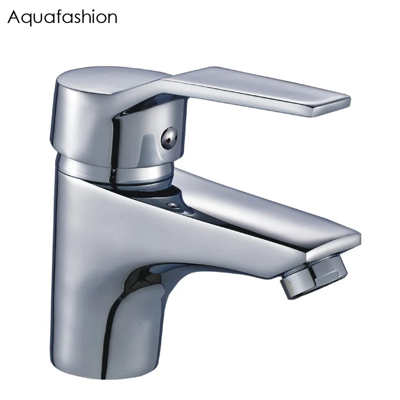 Классический Латунный Кран с одной ручкой водопроводные краны для горячей и