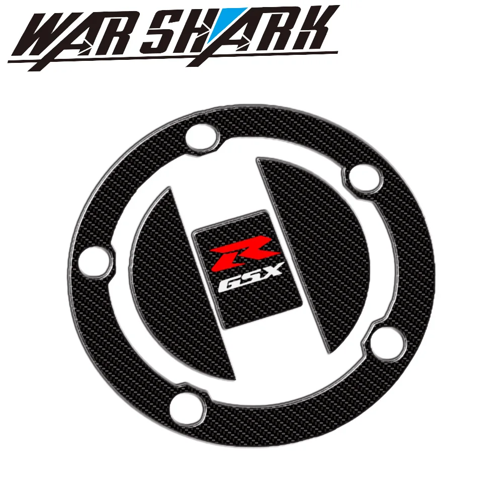 Натуральная 3D углеродного волокна Танк Pad Наполнитель Обложка для Suzuki GSXR 600 GSXR 750 1000 K1 K2 K3 K4 K6 K7 K8 K9 Hayabusa GSX1300R