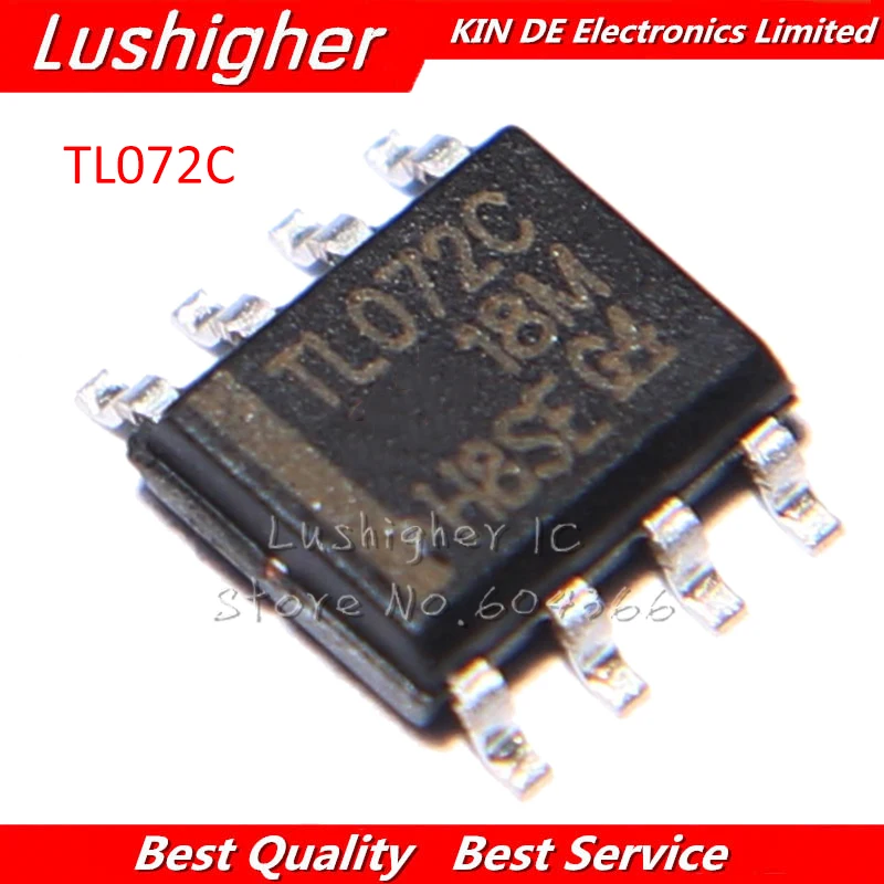 10 шт. TL072CDR TL072 SOP8 SOP TL072CD SMD TL072C|tl072|freeshipping free |