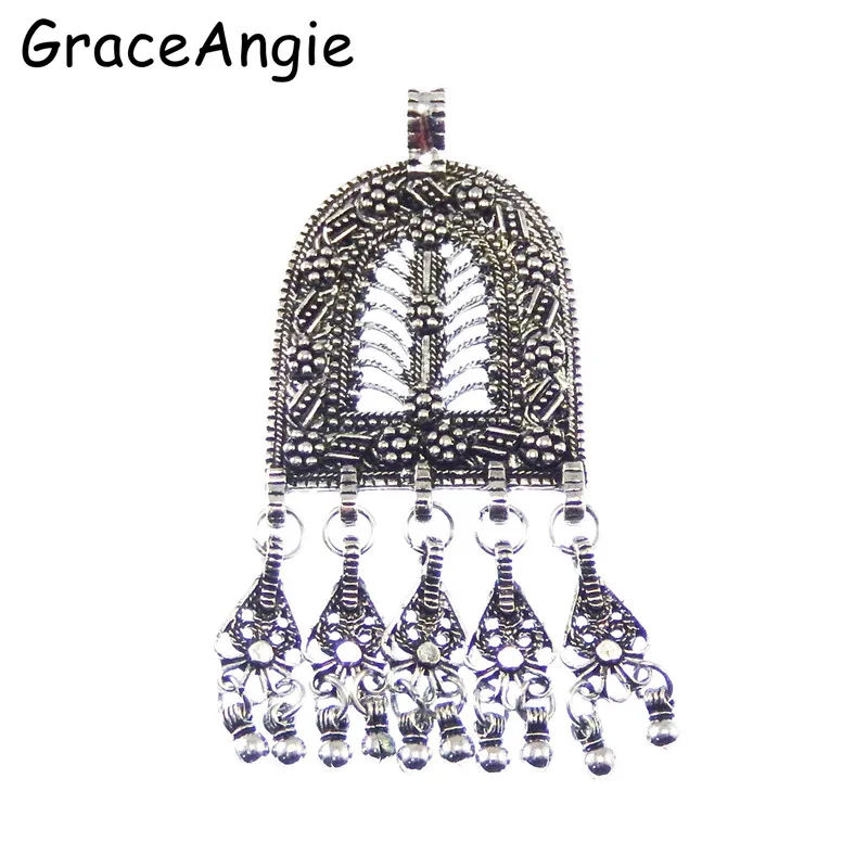 Женская подвеска в виде кисточки GraceAngie богемная из сплава 76*36 мм подвески