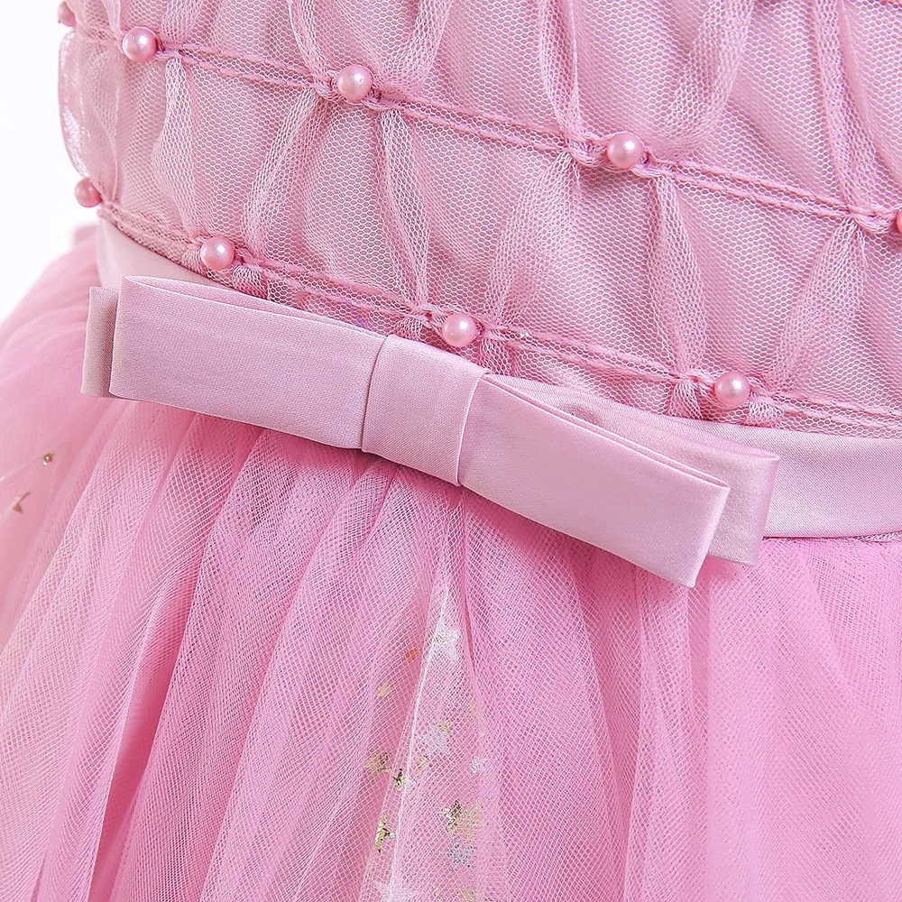 

A-Line Sleeveless Sky Blue Princess Tutu Formal Dresses First Communion Dresses For Little Girls