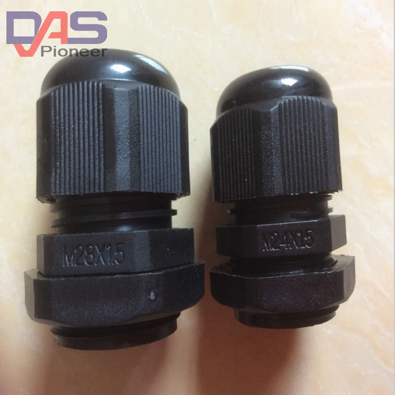 

50pcs PG21 Nylon66 Cable Glands Waterproof Level 13-18mm Cable Joint