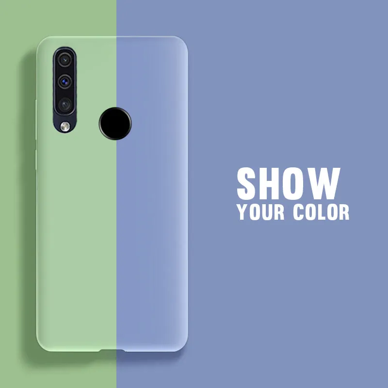 Роскошный жидкий силиконовый защитный чехол для Huawei Honor 20i V20 10 10i 9i 9 Lite V9 8X Мягкий