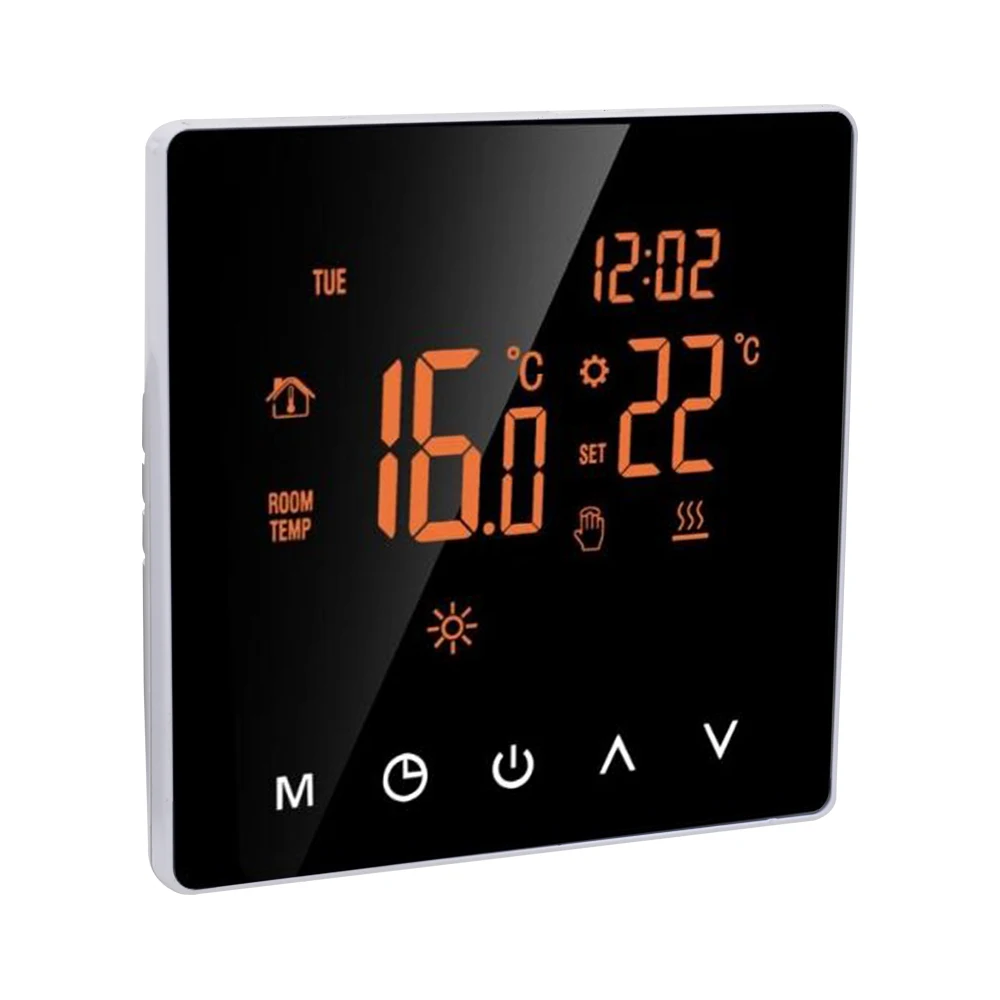 

Temperature Controller Touching Screen Weekly Circulation Programming System Thermostat PC Housing Material Thermoregulator