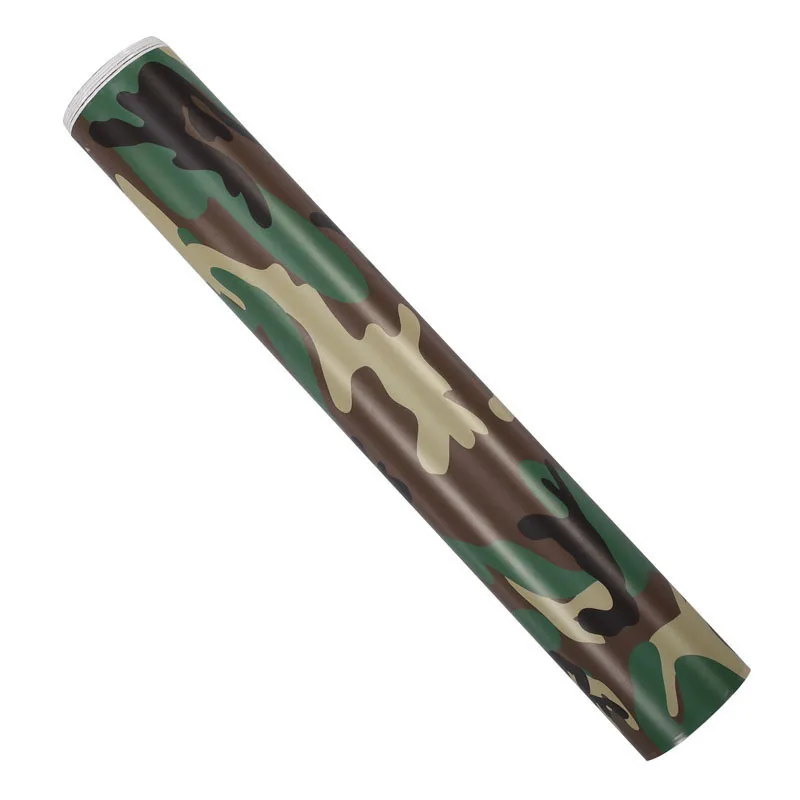 Forest Camo Красный, черный, серый городской камуфляж винил мотоциклетный прицеп самокат DIY обёрточная бумага ping стикер Клей Camo пленка обёрточная фольга - Название цвета: Forest Camo