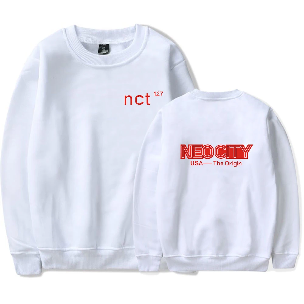 KPOP NCT 127 толстовки Мужская одежда принт Нео город происхождения свитер с капюшоном Haechan Taeil Taeyong пальто Модная одежда