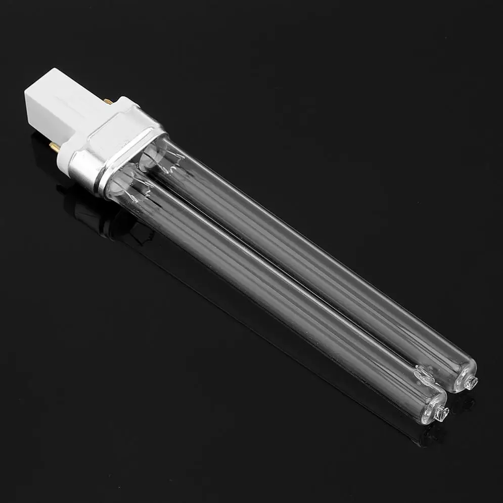 Высокое качество UV-9W бактерицидные лампы UV-C 253.7nm 254nm воды воздуха дезинфекции очистки стерилизатор 9 Вт UVC h-образная трубка