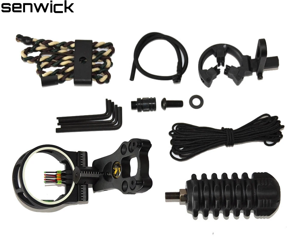 Черный комплект для стрельбы из лука TP1000 комбинированный стабилизатор