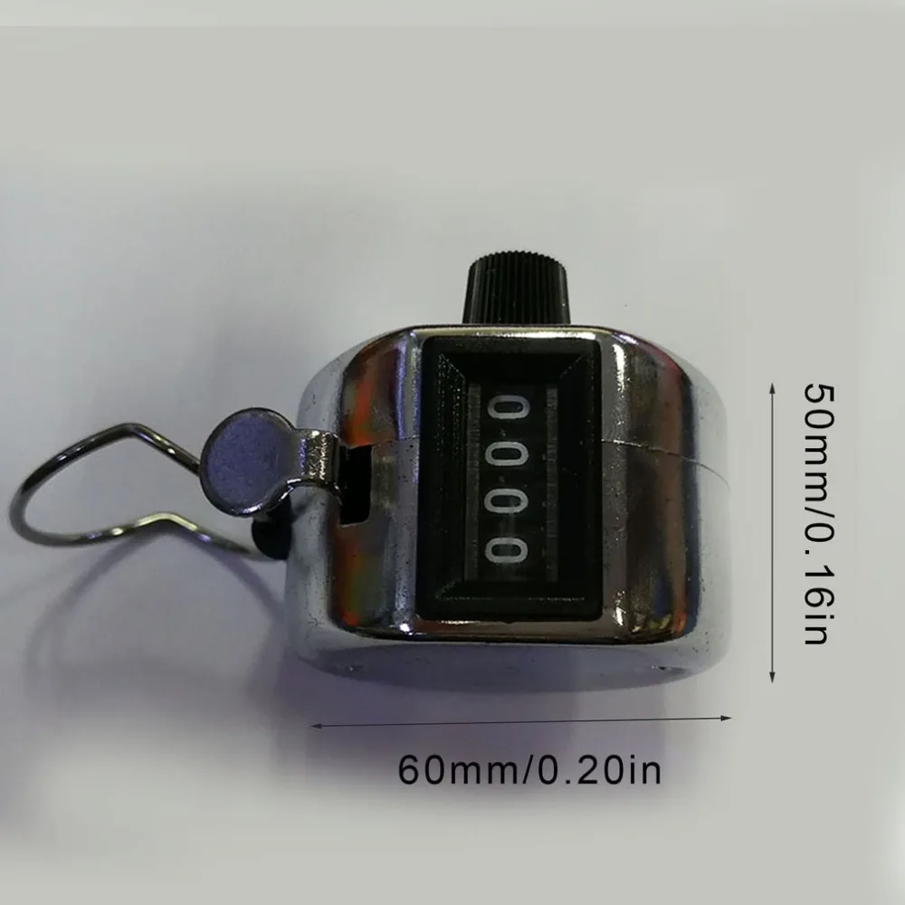 Цифровой ручной счетчик 4-значный номер гольф-кликер тренировочный | Инструменты