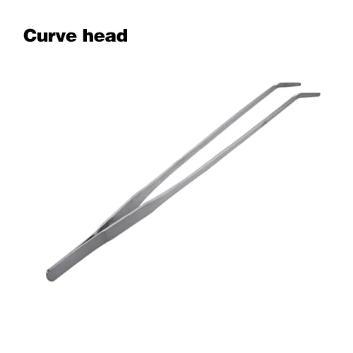 Curve head 27cm Щетка для очистки аквариума, принадлежности для очистки аквариума, фильтр-щетка для шлангов, очистка труб, аксессуары для аквариума, инструменты - Цвет: Curve head 27cm