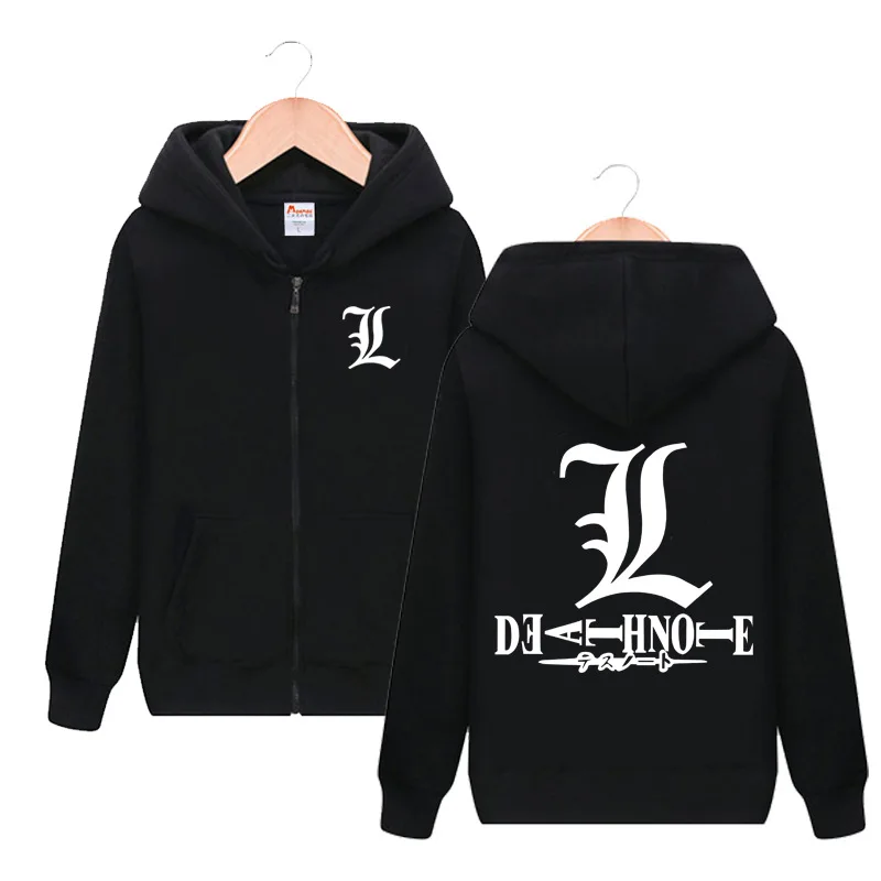 Аниме Death Note L Lawliet толстовка с капюшоном Косплей Костюм для мужчин и женщин весна осень модная повседневная куртка толстовка уличная
