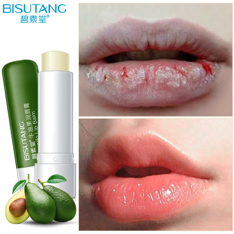 Увлажняющий бальзам для губ Avocado Vera Natural Lipbalm реагирует на температуру цветная