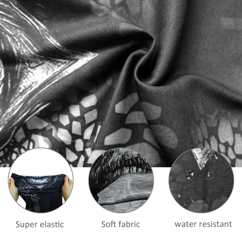 Волшебная велосипедная маска-повязка с 3D принтом лыжные велосипедные шарфы для