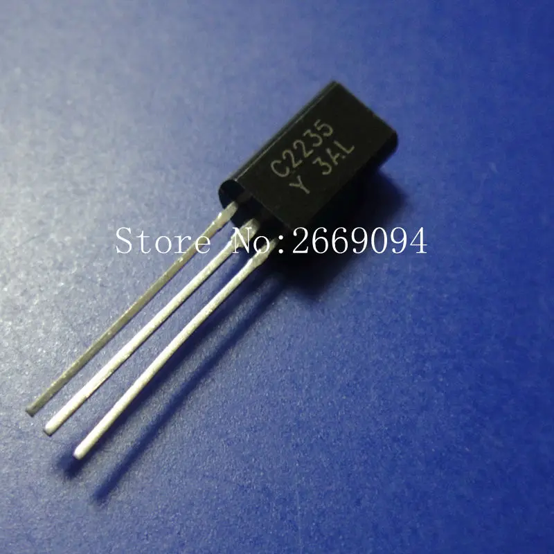 

50 шт. C2235 2SC2235 TO-92L NPN 0.8A 120V новый оригинальный