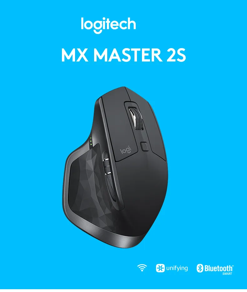 Logitech MX Master/MX Master 2 s/MX Master 3 Беспроводной Мышь