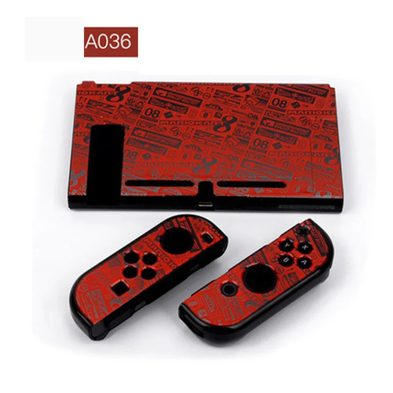 Новинка! жесткий защитный чехол для Nitendo Switch Console с контроллером Joy-Con, прямая док-станция - Цвет: A036
