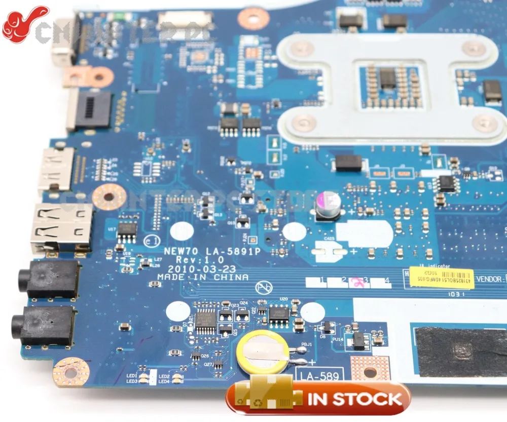NOKOTION NEW70 LA-5891P MBWJR02001 MB. WJR02.001 для acer aspire 5742 5742G материнская плата для ноутбука HM55 DDR3 HD5470 graphics