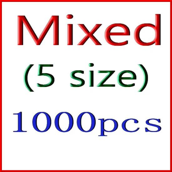 Mixed Sunbling Hot Fix горный хрусталь Высокое качество DMC цветные кристаллы SS6-SS30 5 смешанных размеров термоклейкие кристаллы-стразы для женщин украшения из ткани - Цвет: Mixed