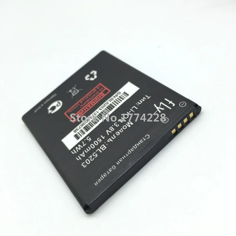 Аккумулятор MLLSE BL5203 для fly iq442 Quad Miracle 2 BL 5203 мобильный телефон|battery for|battery for flybattery