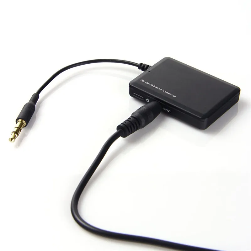 Anlud Mini Bluetooth Беспроводной передатчик музыка стерео ключ аудио адаптер 3.5 мм A2DP для