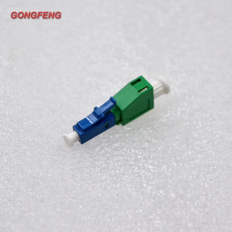 GONGFENG 10 шт. Новый LC/APC Female-LC/UPC мужской волоконно-оптический разъем адаптер фланец