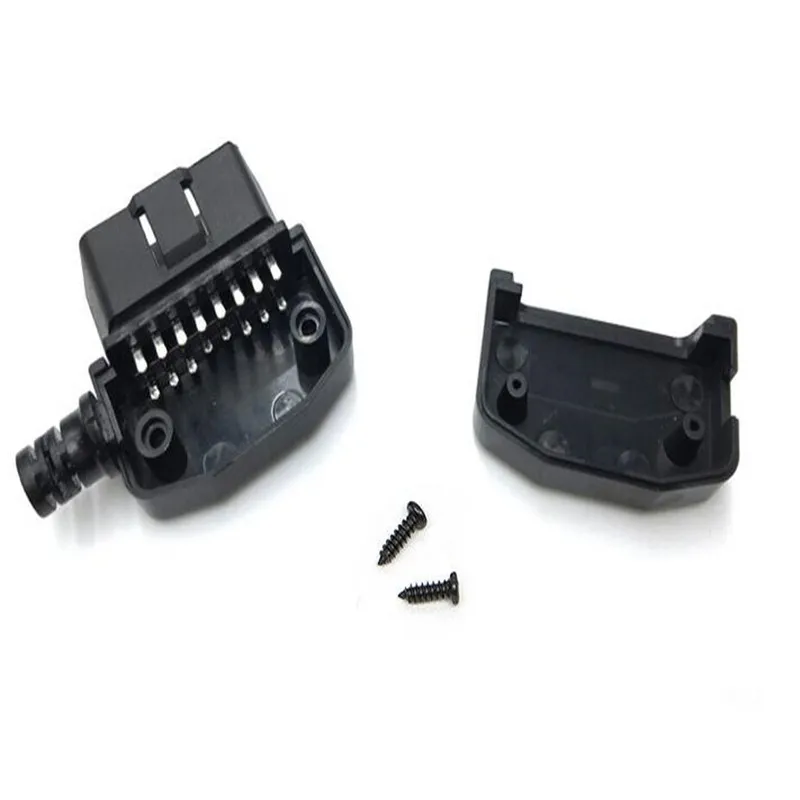 50 шт./лот автомобильный разъем OBD2 + Корпус линейная карта винт OBD J1962M|Соединители| |
