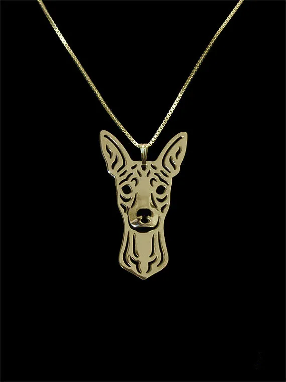 Трендовое миниатюрное ожерелье кулон с натуральными ушками женское