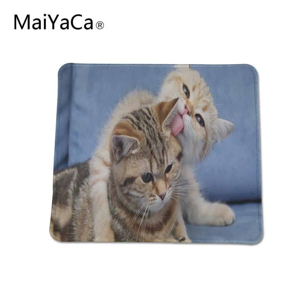 Новое поступление декоративный удобный коврик для мыши MaiYaCa с милым котенком Lking