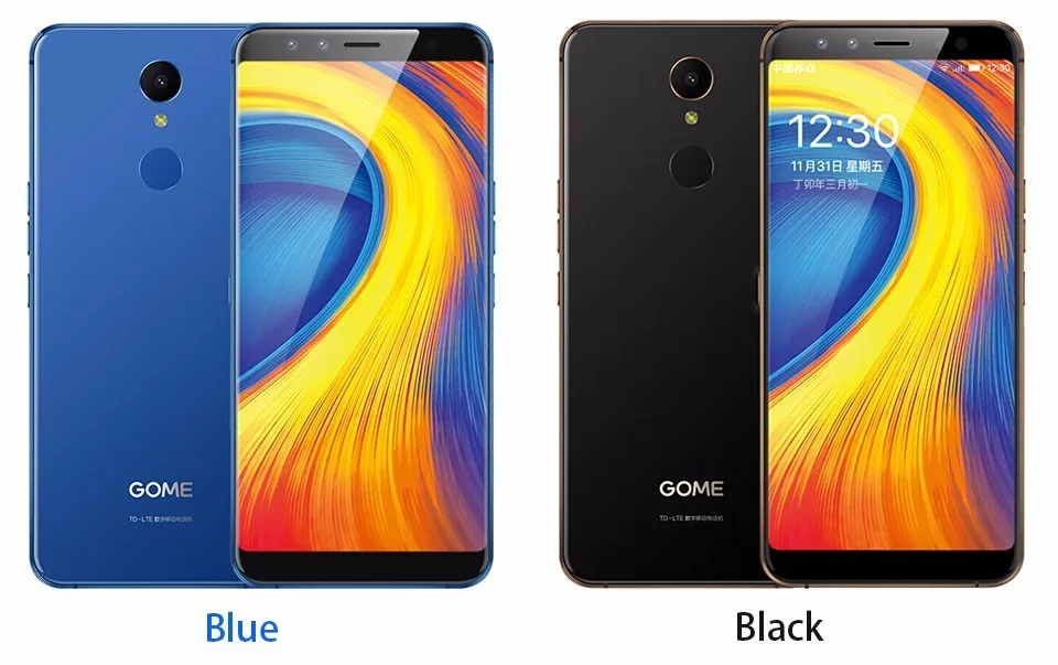 Смартфон GOME U7, 4G, LTE, NFC, 4 Гб ОЗУ, 64 Гб ПЗУ, 13,0 МП, 5,99 дюймов, FHD 18:9, 3050 мАч, сканер отпечатков пальцев, Восьмиядерный, две sim-карты, NFC, мобильный телефон