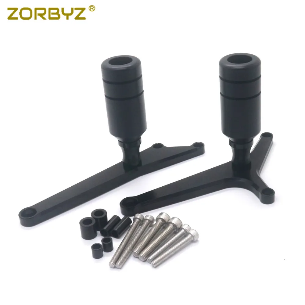 ZORBYZ 1 компл. Мотоцикл CNC Рама слайдер защита от падения Левая Правая для KTM RC390 14-17 |