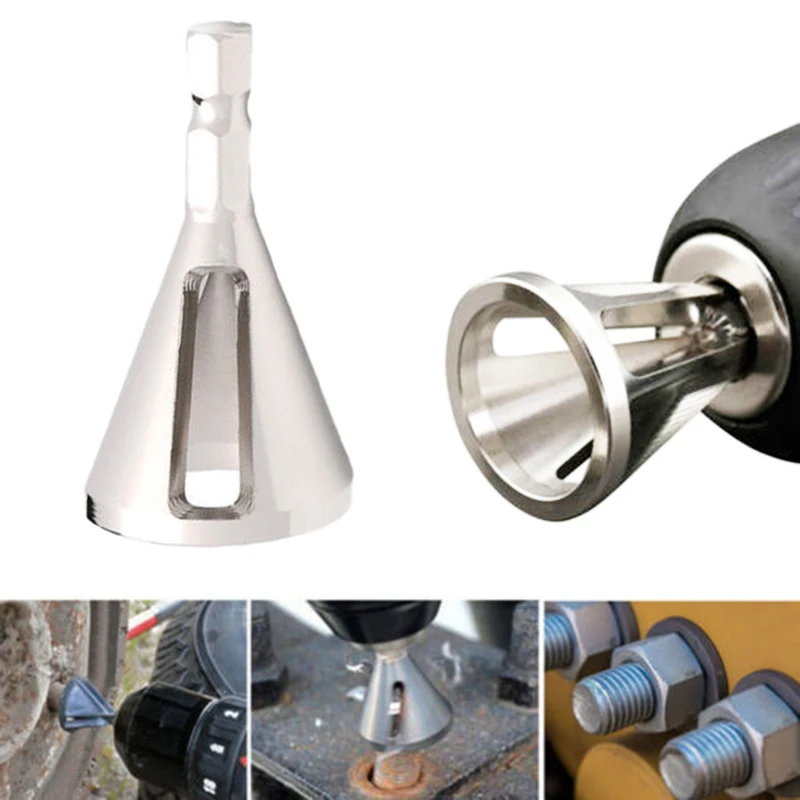 Нержавеющая сталь Deburring внешний фаска серебро 1/4 &quotинструмент удалить сверло